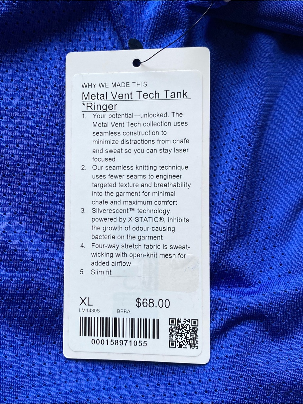 Lululemon Metal Vent Tech Tank Ringer - Picture 6 of 6